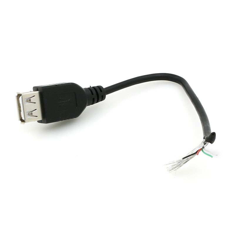 USB A to open cable