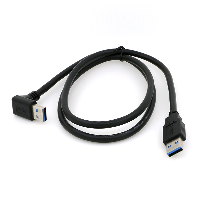 Up angle USB 3.0 A cable